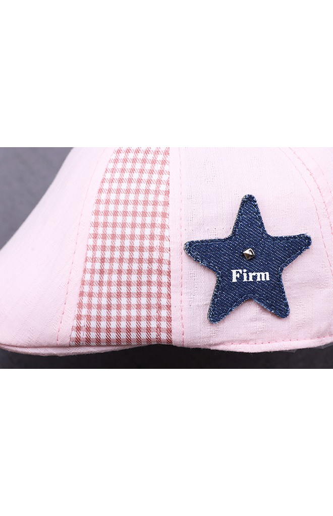 หมวก Flat Cap แต่งดาว