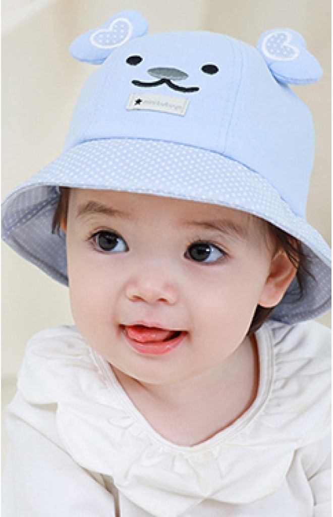 หมวก Bucket หมีน้อย หูรูปหัวใจ TUTUYA หมวก Bucket หมีน้อย หูรูปหัวใจ TUTUYA