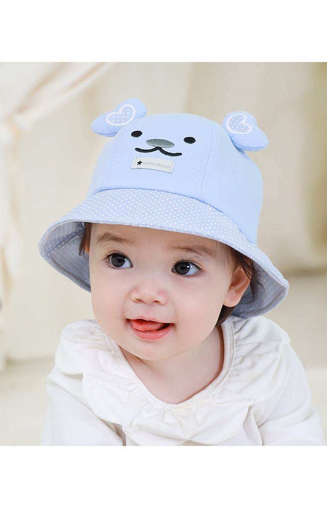 หมวก Bucket หมีน้อย หูรูปหัวใจ TUTUYA