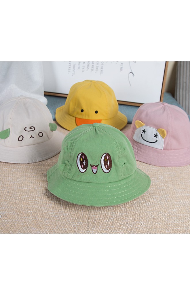 หมวก Bucket หน้าการ์ตูน 4 แบบ