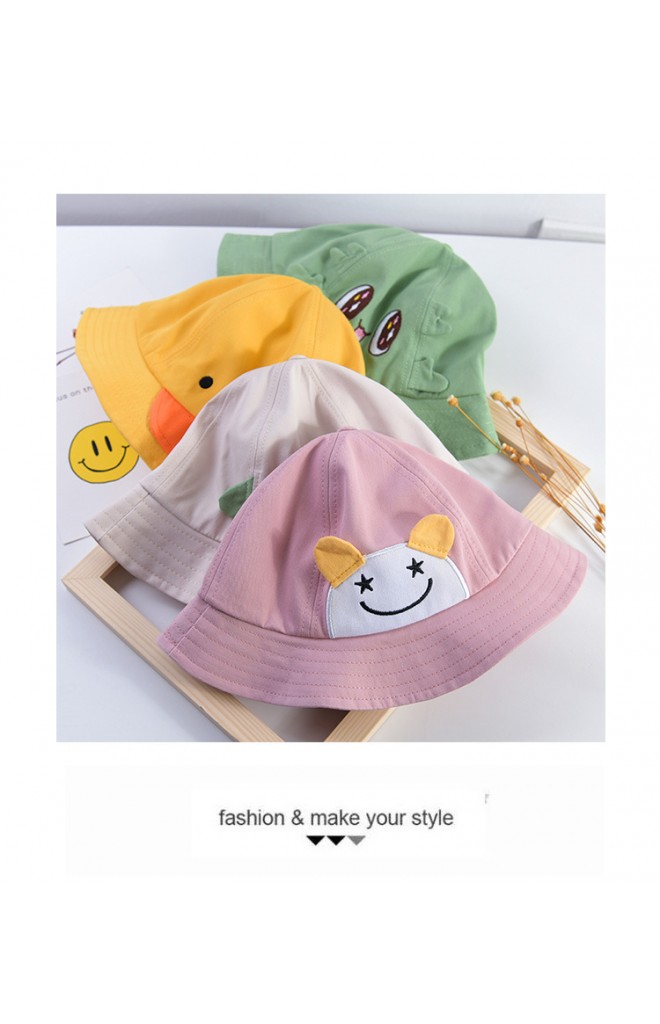 หมวก Bucket หน้าการ์ตูน 4 แบบ