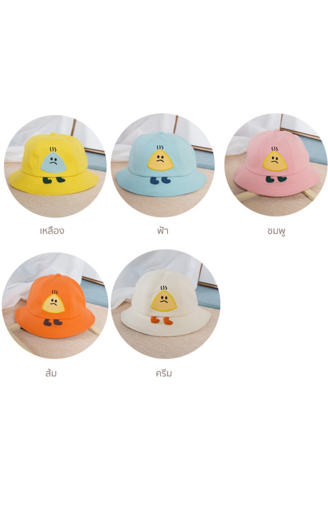 หมวก Bucket แต่งตัวการ์ตูนน่ารัก
