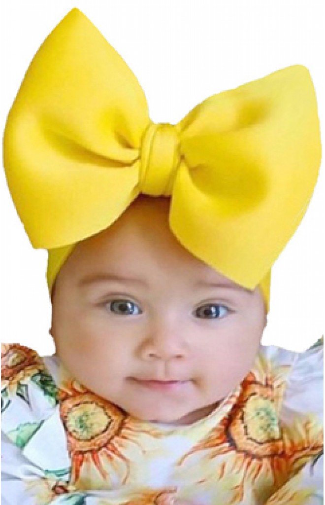 ผ้าคาดผมสาวน้อยโบว์ใหญ่สีสดใส ผ้าคาดผมสาวน้อยโบว์ใหญ่สีสดใส