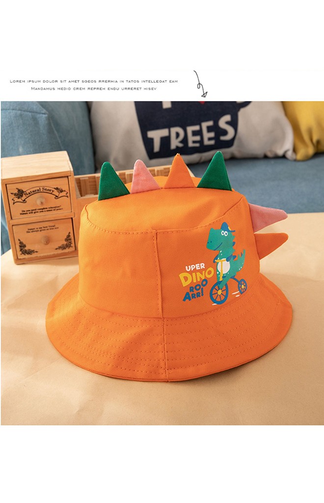 หมวก Bucket ไดโนเสาร์ปั่นจักรยาน