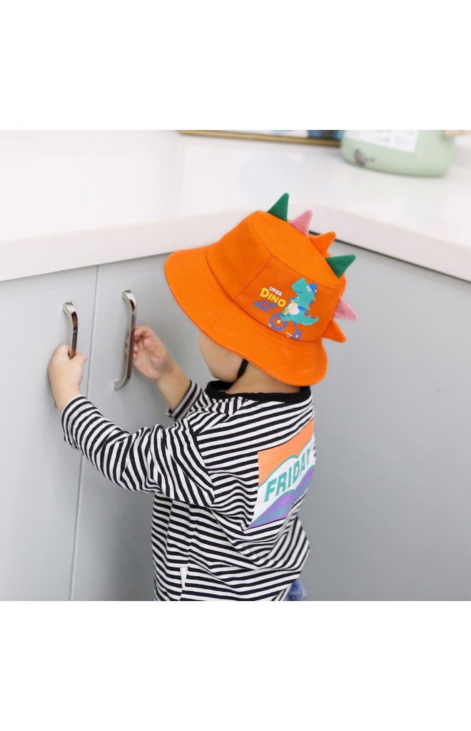 หมวก Bucket ไดโนเสาร์ปั่นจักรยาน
