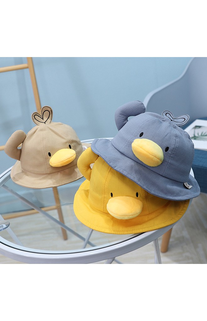 หมวกบักเก็ตเป็ดน้อย ปากบีบมีเสียงร้อง KUKUJI
