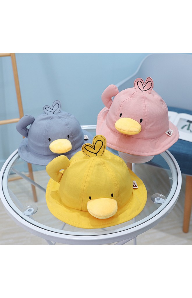 หมวกบักเก็ตเป็ดน้อย ปากบีบมีเสียงร้อง KUKUJI