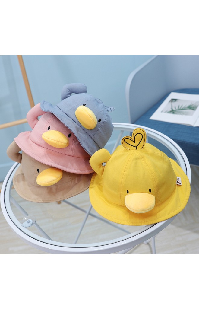 หมวกบักเก็ตเป็ดน้อย ปากบีบมีเสียงร้อง KUKUJI