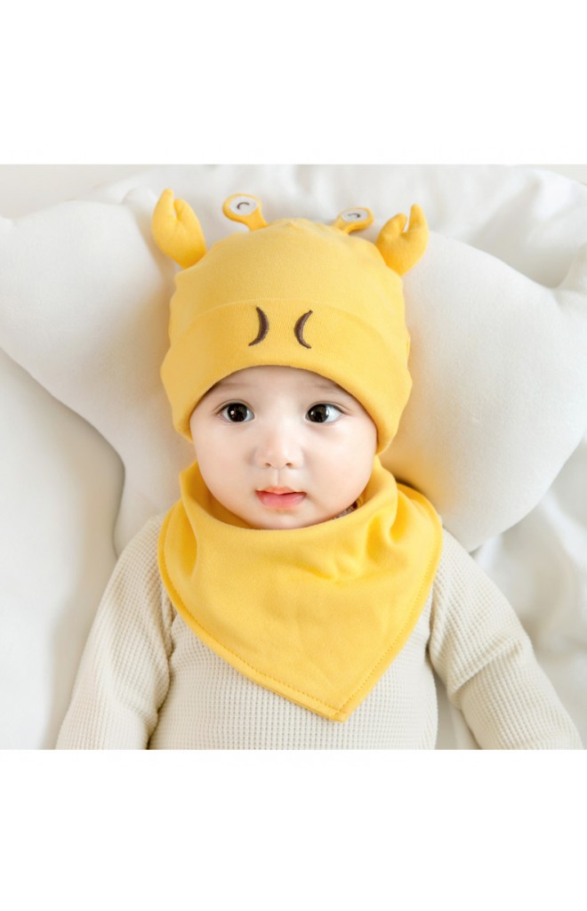 เซ็ตหมวกปูมาพร้อมผ้ากันเปื้อน GZMM