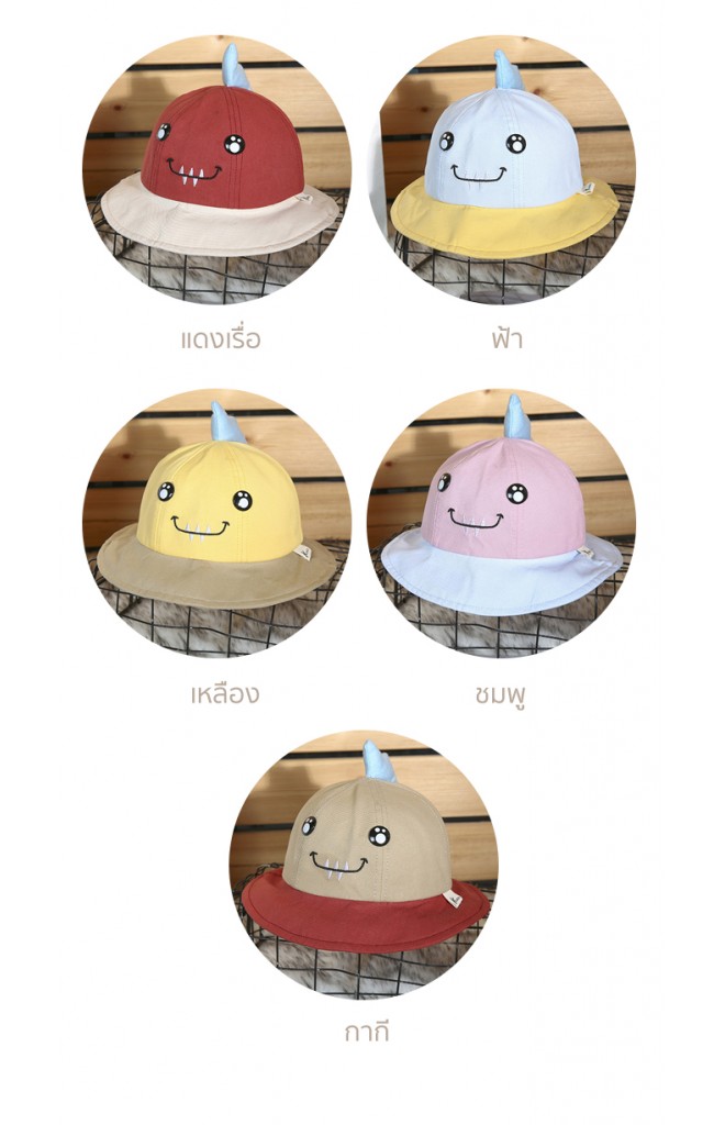 หมวกปีกรอบไดโนเสาร์ KUKUJI