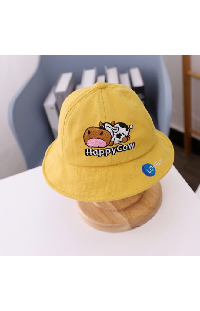หมวก Bucket วัวน้อย Happy cow
