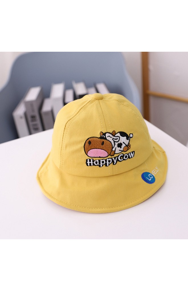 หมวก Bucket วัวน้อย Happy cow
