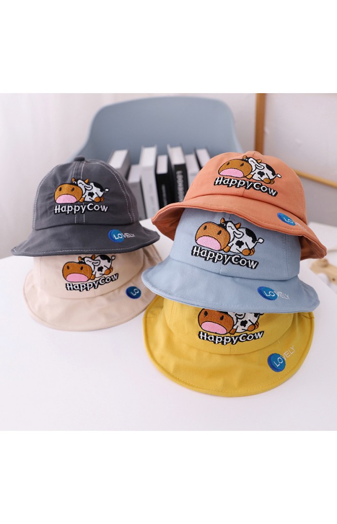 หมวก Bucket วัวน้อย Happy cow