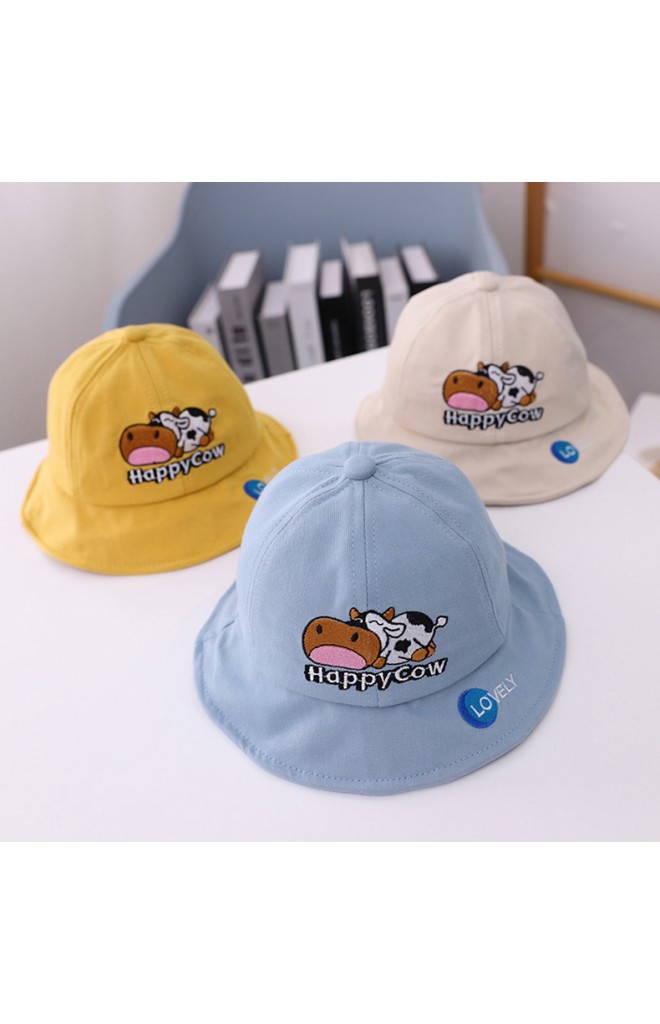หมวก Bucket วัวน้อย Happy cow