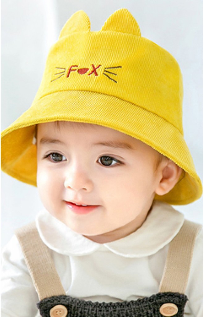 หมวกบักเก็ต Fox ผ้าลูกฟูก GZMM หมวกบักเก็ต Fox ผ้าลูกฟูก GZMM
