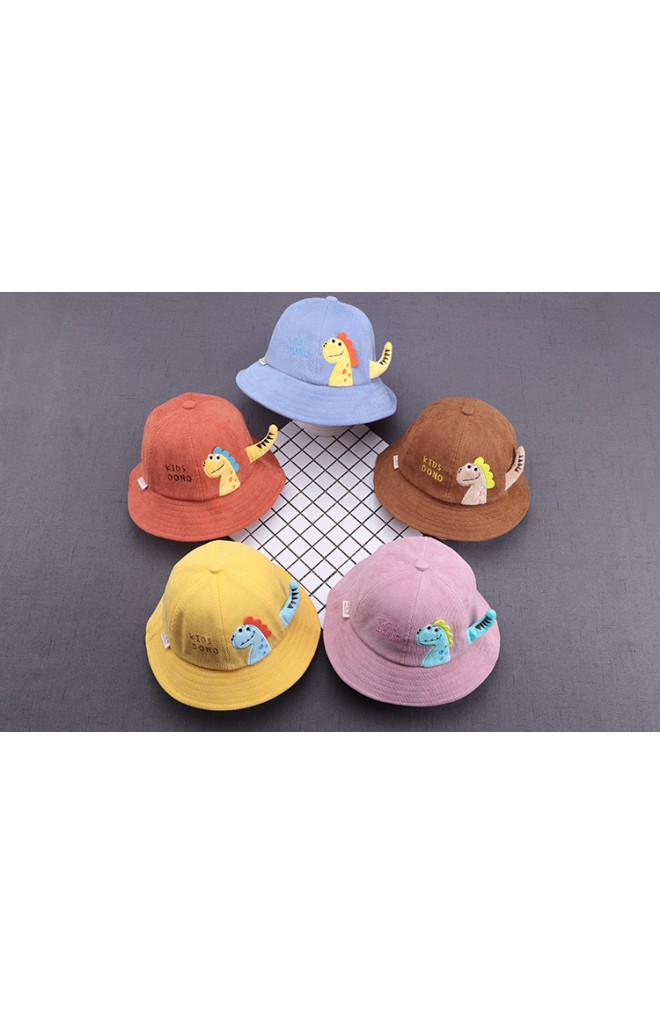 หมวก Bucket ไดโนเสาร์ KIDS DONO ผ้าลูกฟูก