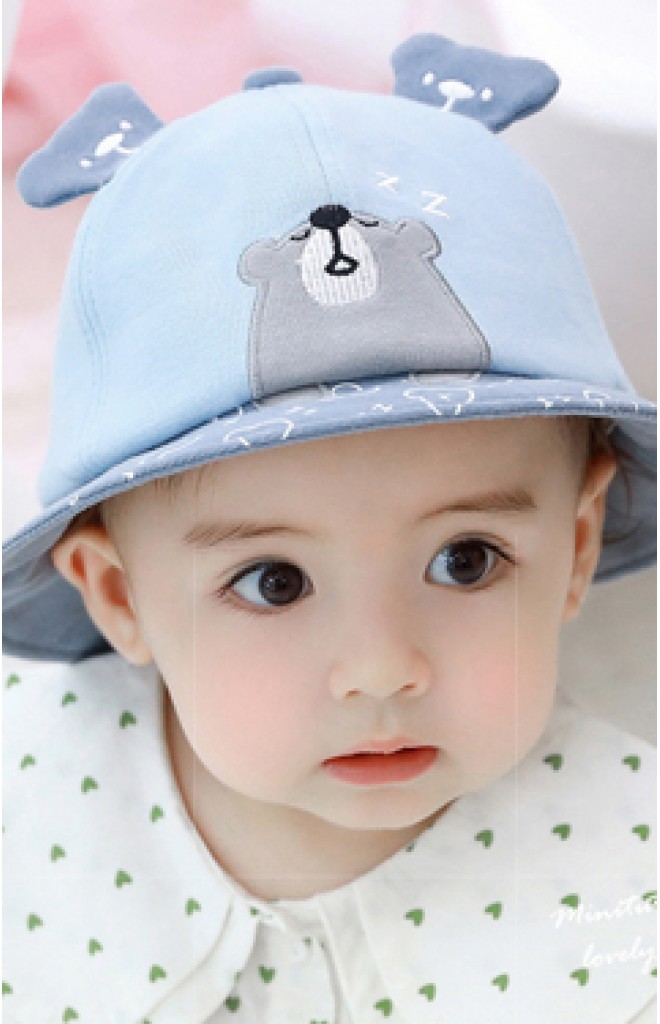 หมวกปีกรอบหมีน้อยหลับปุ๋ย tutuya หมวกปีกรอบหมีน้อยหลับปุ๋ย tutuya