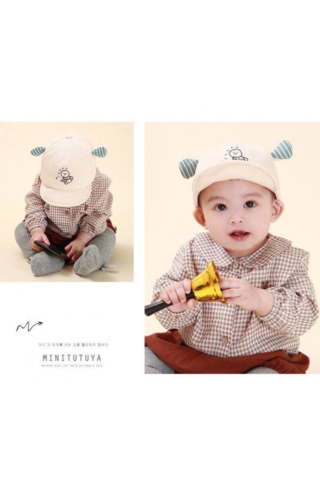 หมวกแก๊ป ปักการ์ตูนสุนัข Bichon จาก tutuya