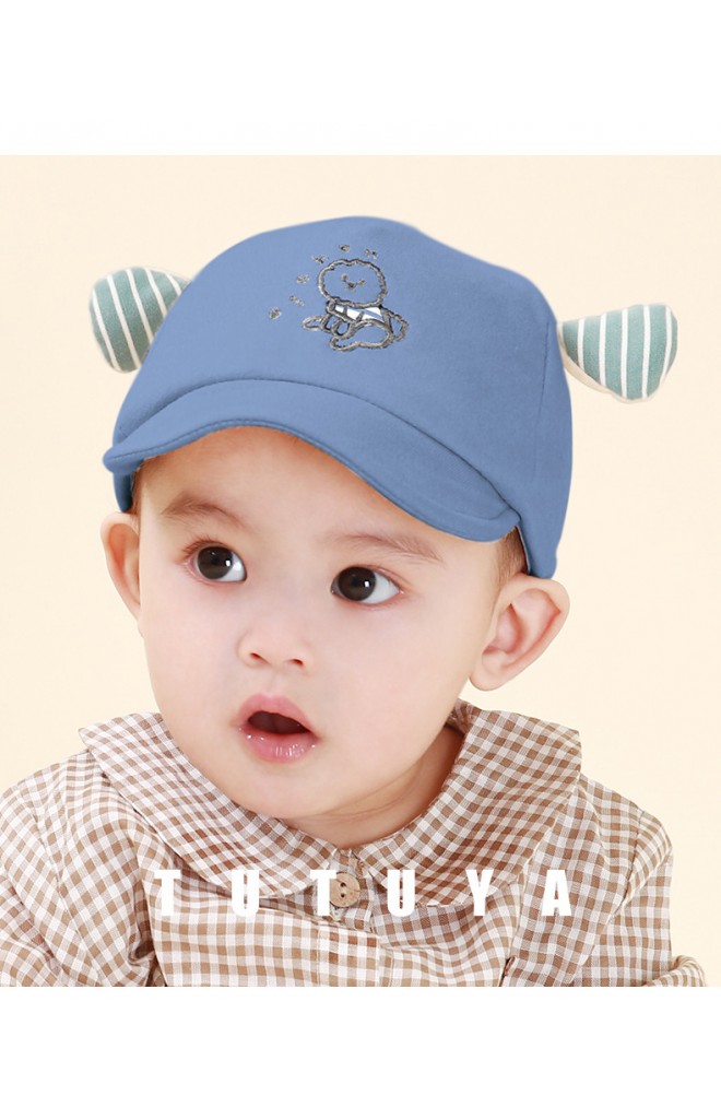 หมวกแก๊ป ปักการ์ตูนสุนัข Bichon จาก tutuya