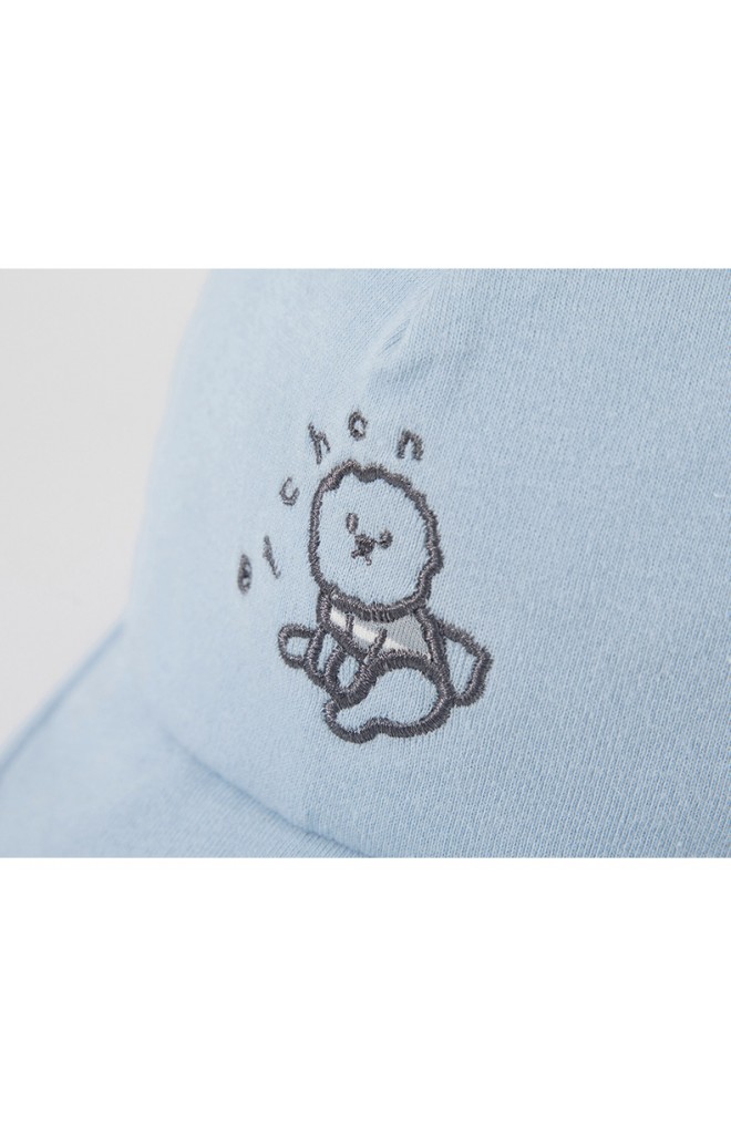 หมวกแก๊ป ปักการ์ตูนสุนัข Bichon จาก tutuya