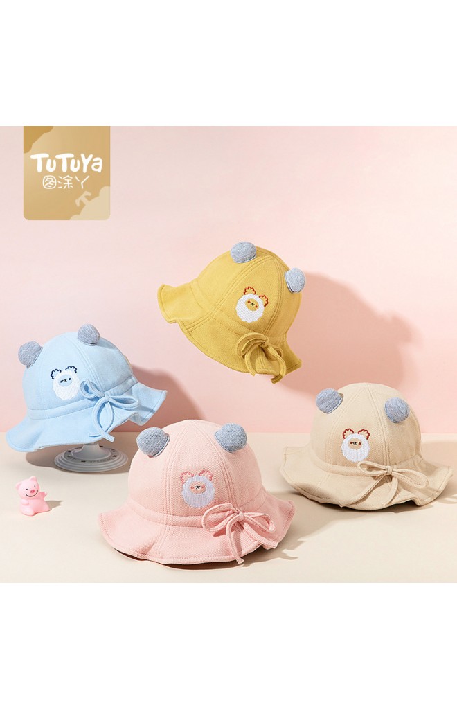 หมวกแกะน้อยผูกโบว์น่ารัก TUTUYA