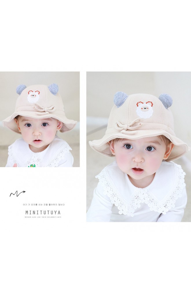 หมวกแกะน้อยผูกโบว์น่ารัก TUTUYA