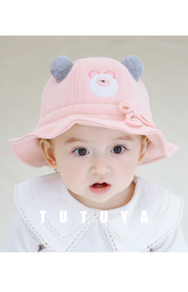 หมวกแกะน้อยผูกโบว์น่ารัก TUTUYA