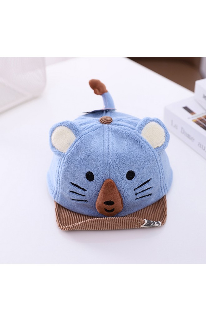 หมวกแก๊ปหมีขั้วโลก ผ้าหนานุ่ม KUKUJI