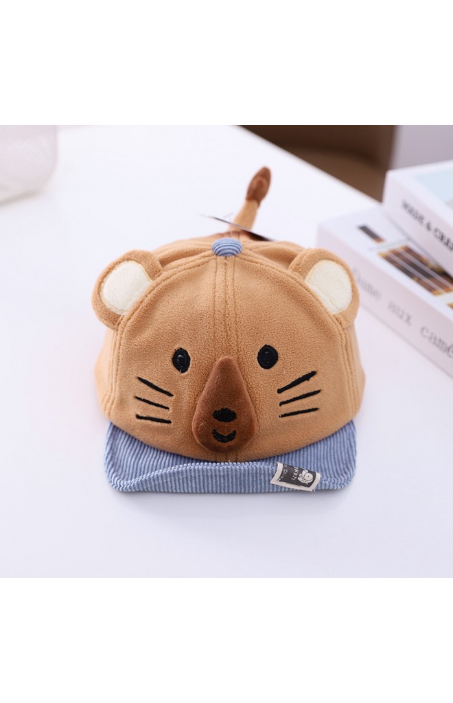 หมวกแก๊ปหมีขั้วโลก ผ้าหนานุ่ม KUKUJI