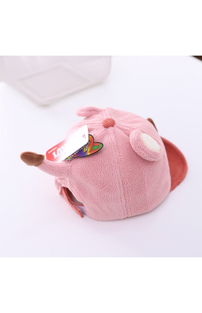 หมวกแก๊ปหมีขั้วโลก ผ้าหนานุ่ม KUKUJI