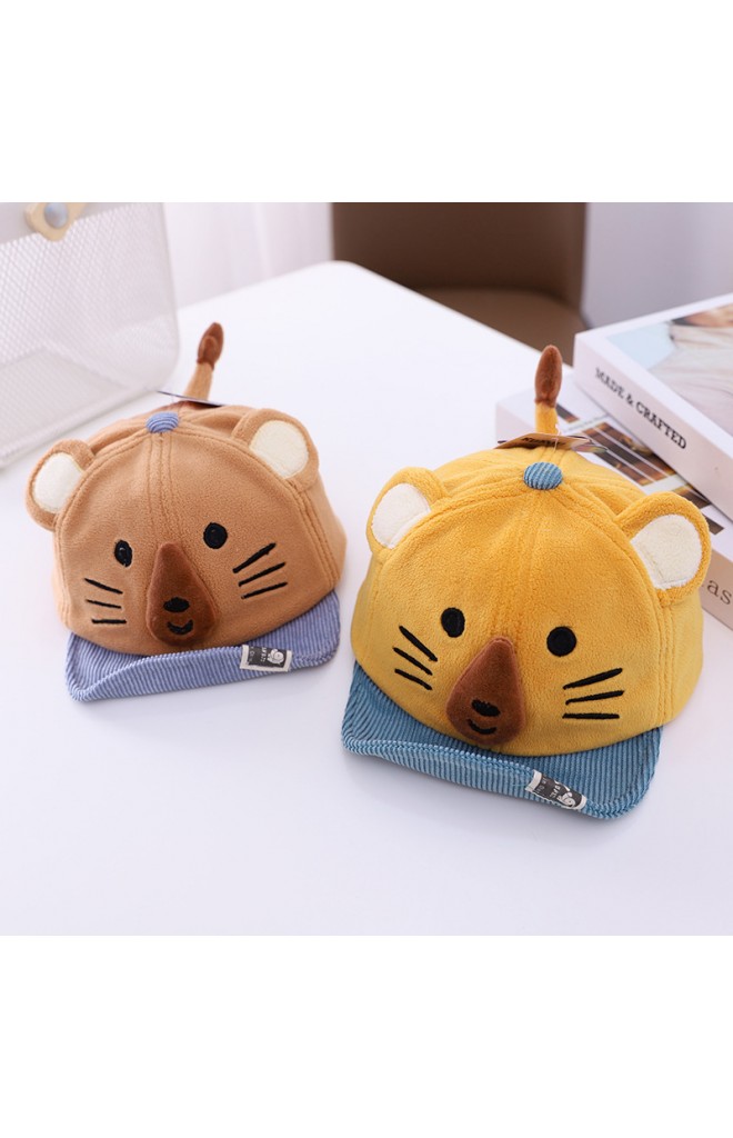 หมวกแก๊ปหมีขั้วโลก ผ้าหนานุ่ม KUKUJI