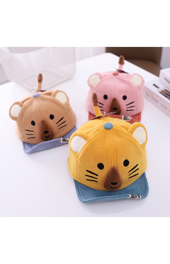 หมวกแก๊ปหมีขั้วโลก ผ้าหนานุ่ม KUKUJI