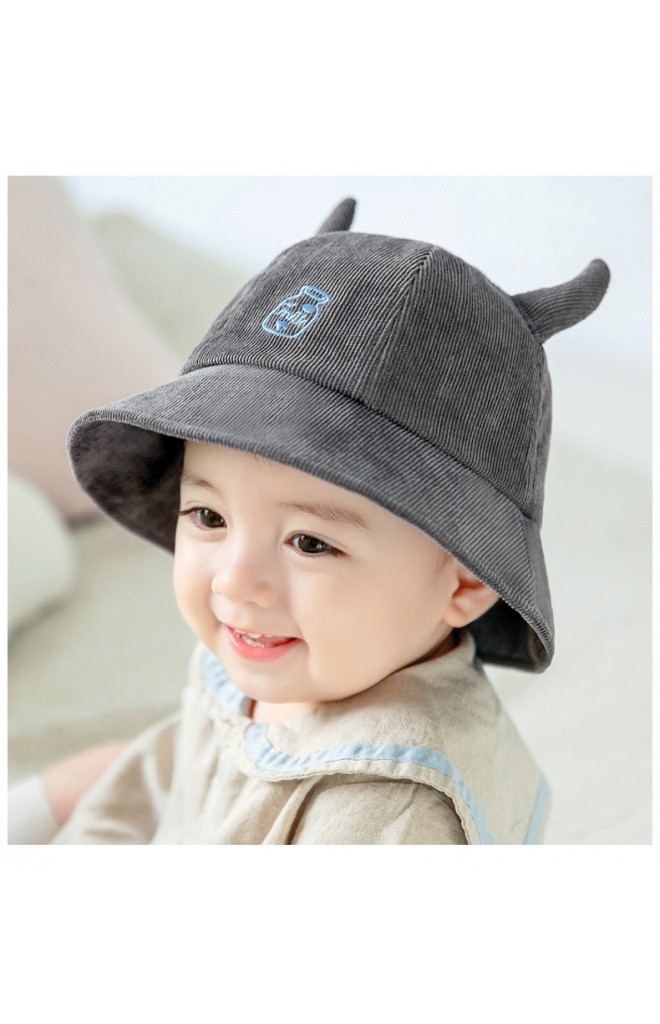 หมวก Bucket วัวน้อยหน้าปักขวดนม GZMM