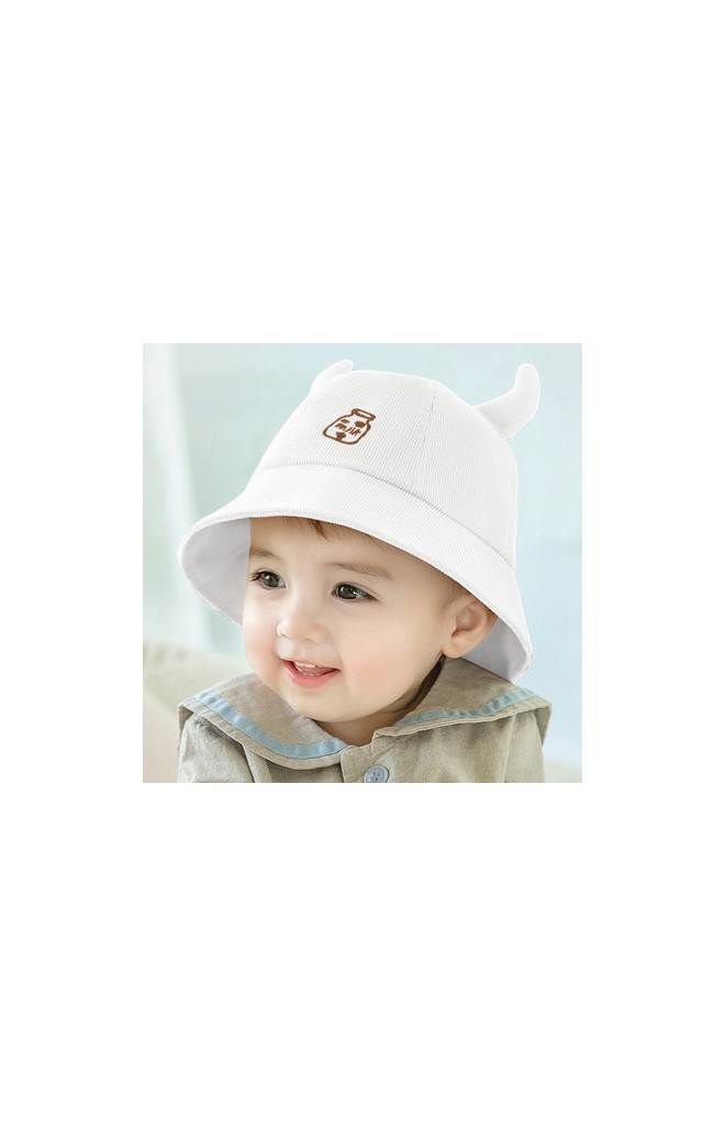 หมวก Bucket วัวน้อยหน้าปักขวดนม GZMM