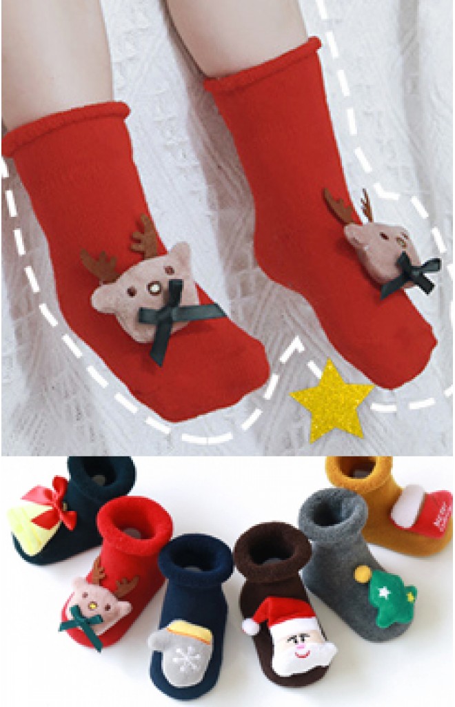 ถุงเท้าเด็กคอลเลคชั่น Merry Christmas ถุงเท้าเด็กคอลเลคชั่น Merry Christmas