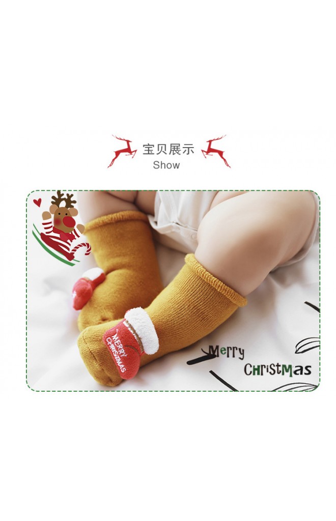ถุงเท้าเด็กคอลเลคชั่น Merry Christmas