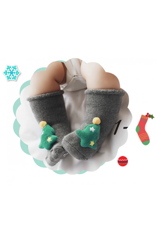 ถุงเท้าเด็กคอลเลคชั่น Merry Christmas