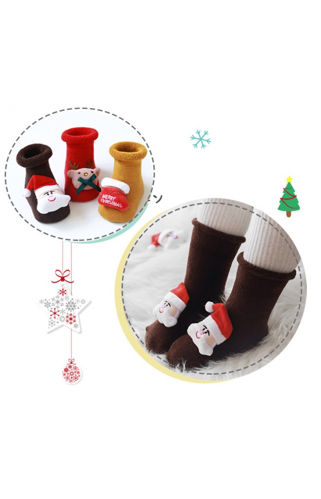 ถุงเท้าเด็กคอลเลคชั่น Merry Christmas