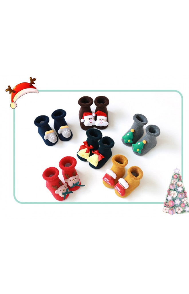 ถุงเท้าเด็กคอลเลคชั่น Merry Christmas