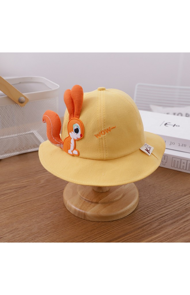 หมวกกันแดดแต่งตุ๊กตากระรอก KUKUJI