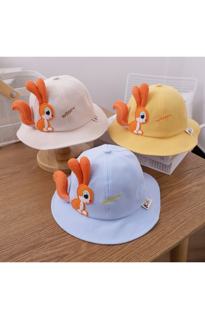หมวกกันแดดแต่งตุ๊กตากระรอก KUKUJI