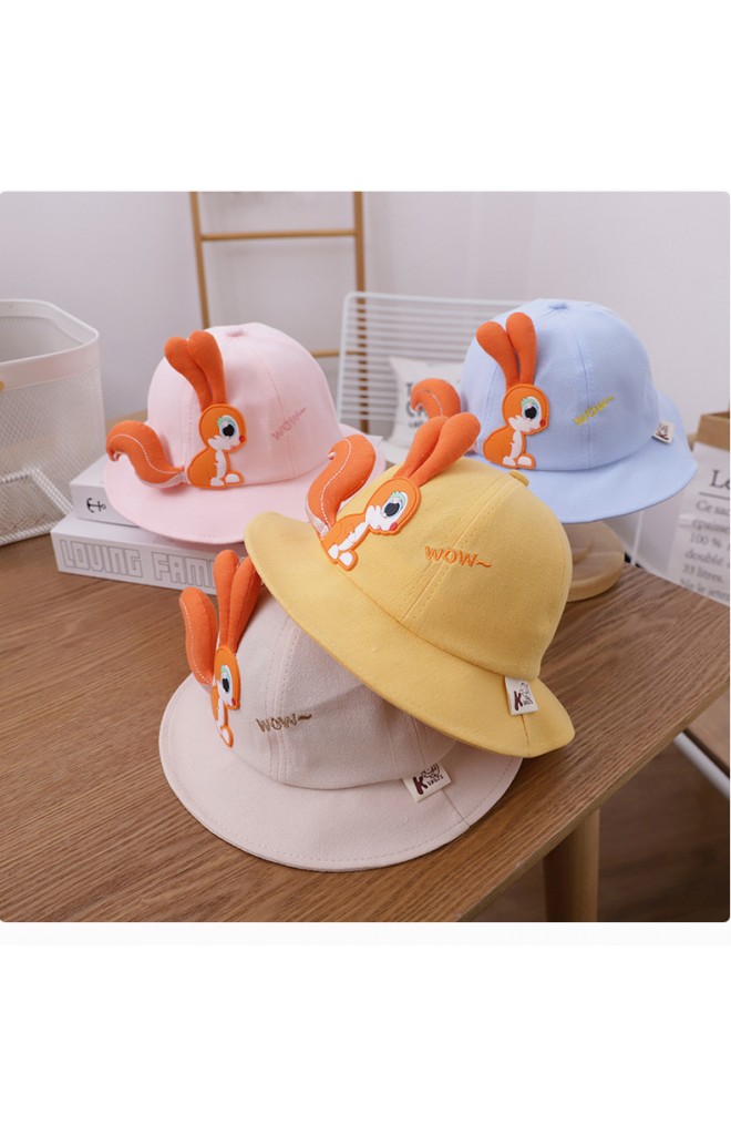 หมวกกันแดดแต่งตุ๊กตากระรอก KUKUJI