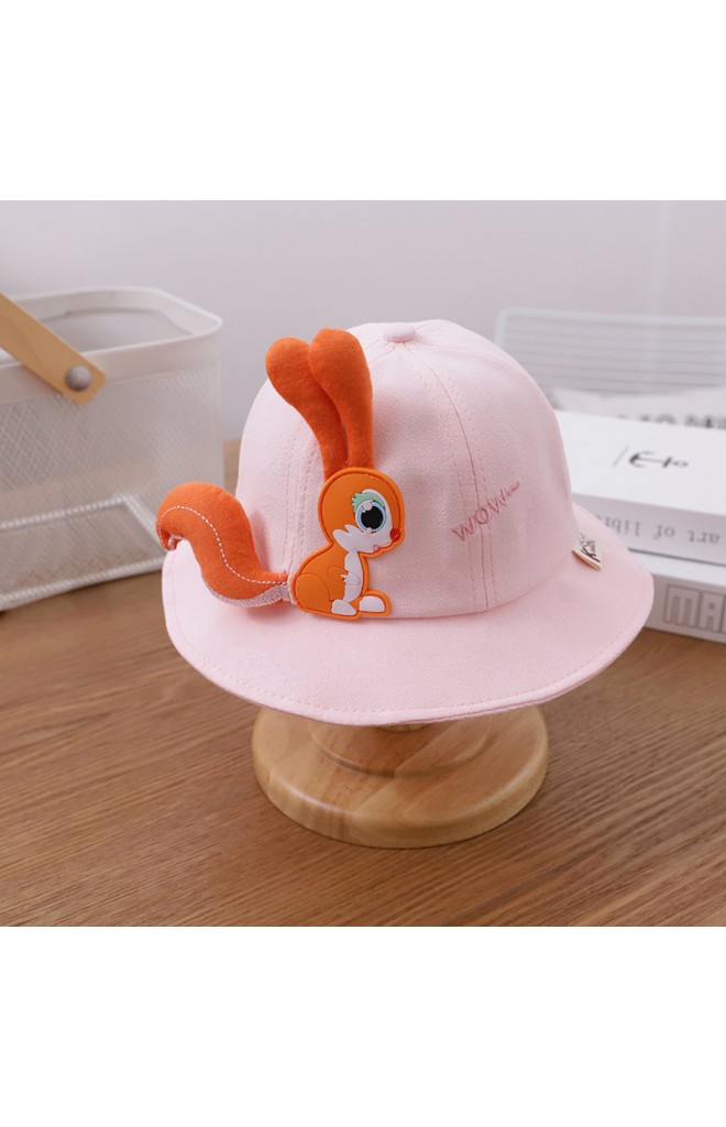 หมวกกันแดดแต่งตุ๊กตากระรอก KUKUJI