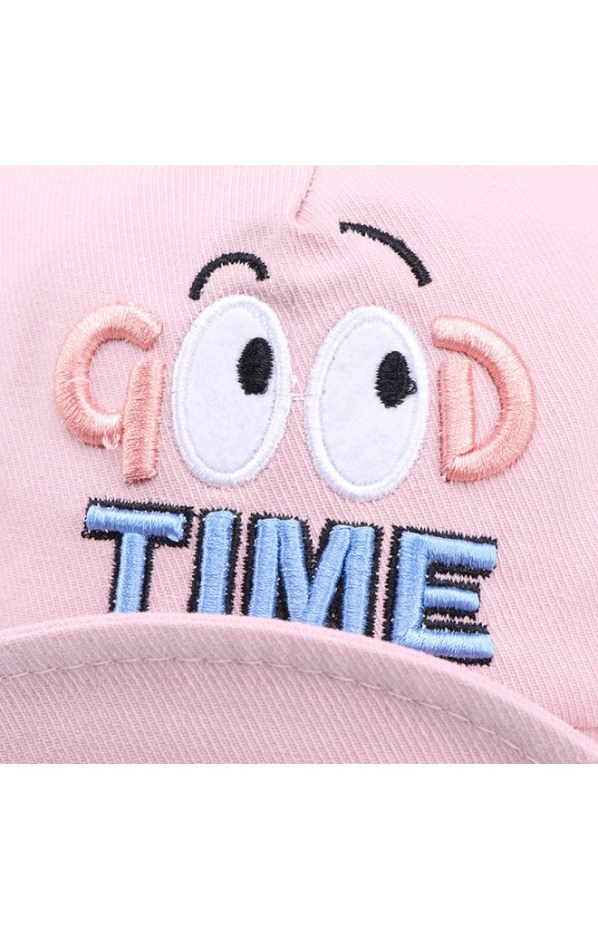 หมวกแก๊ป GOOD TIME ด้านบนแต่งรูปมือ