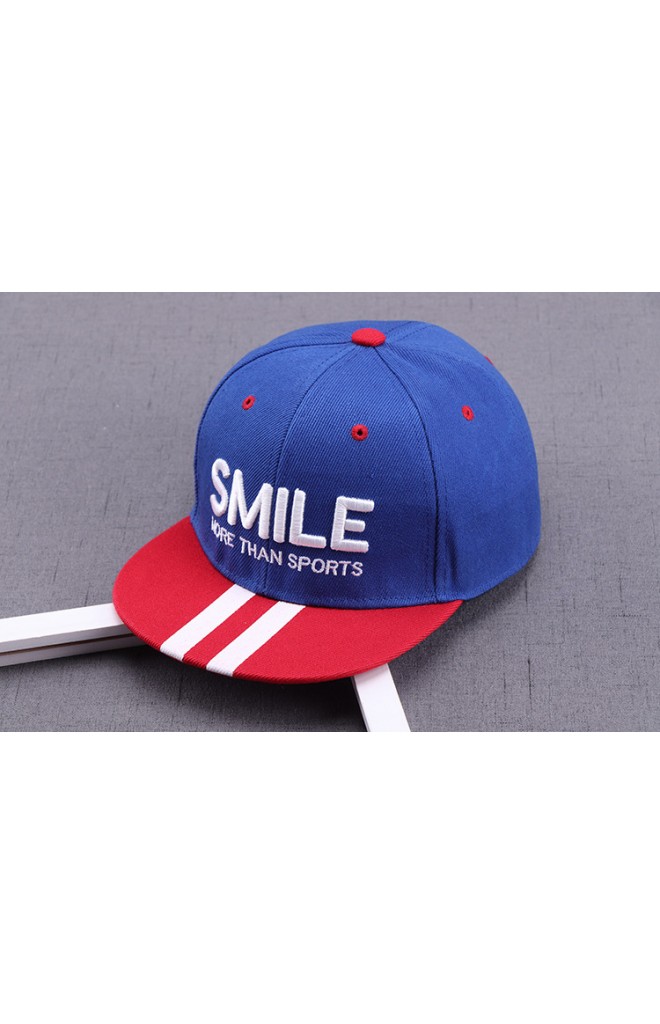 หมวกแก๊ปฮิปฮอป ปัก SMILE