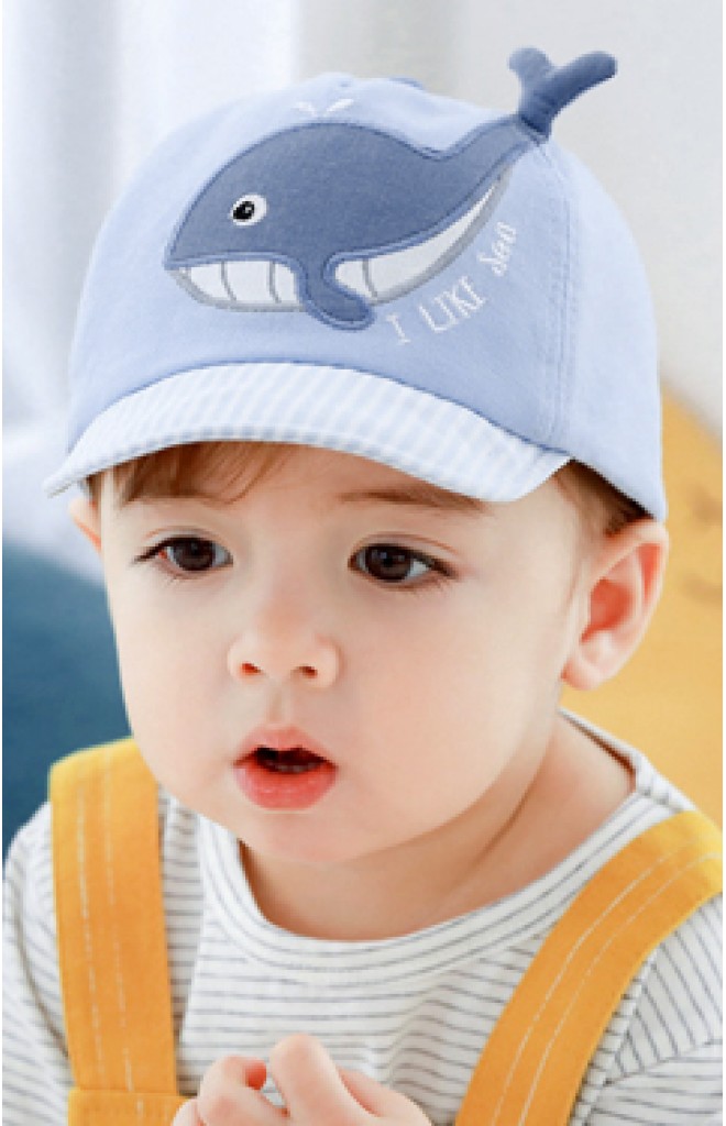 หมวกแก๊ปปลาวาฬ I like sea จาก tutuya หมวกแก๊ปปลาวาฬ I like sea จาก tutuya