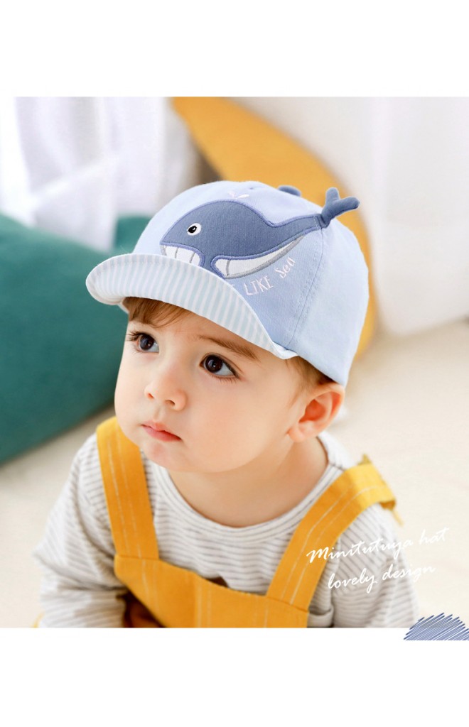 หมวกแก๊ปปลาวาฬ I like sea จาก tutuya