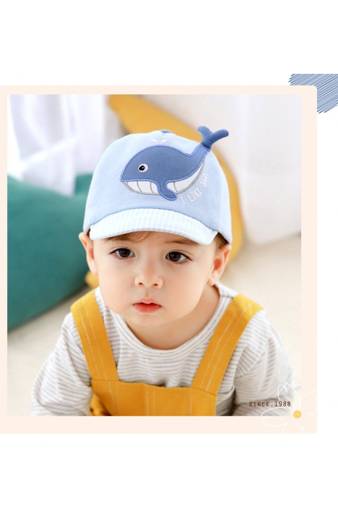 หมวกแก๊ปปลาวาฬ I like sea จาก tutuya