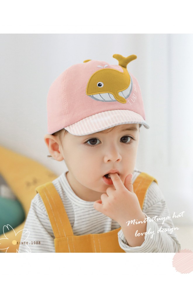 หมวกแก๊ปปลาวาฬ I like sea จาก tutuya