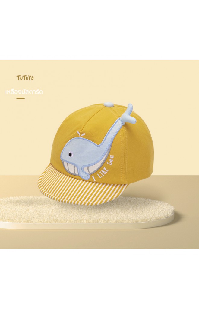 หมวกแก๊ปปลาวาฬ I like sea จาก tutuya